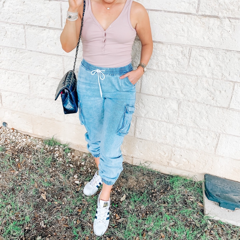Women’s Denim Joggers